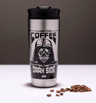 Star Wars Darth Vader I Like My Coffee On The Dark Side Metal Travel Mug