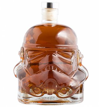 Star Wars Glass Stormtrooper Decanter Star Wars Glass Stormtrooper Decanter