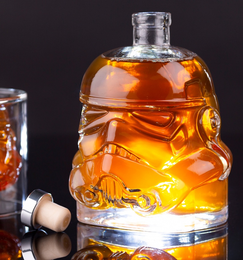Star Wars Glass Stormtrooper Decanter
