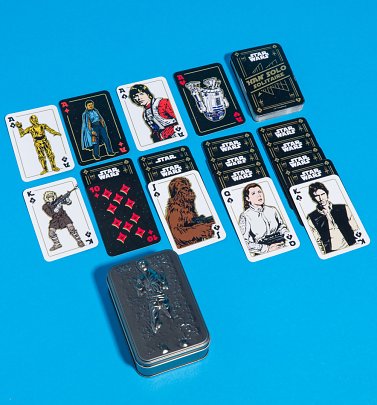 Star Wars Han Solo Solitaire Card Game in Tin