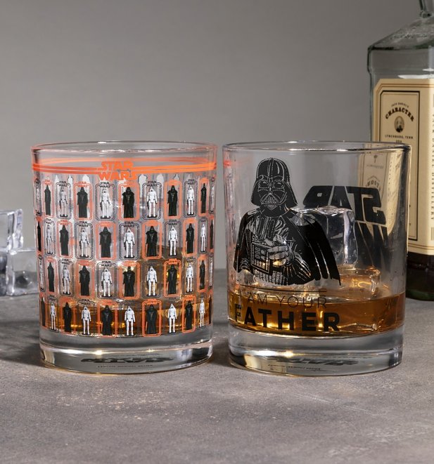 Star Wars I Am Your Father Glass Tumbler Set from Funko