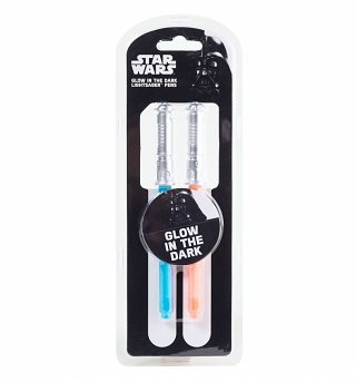 Star Wars Lightsaber Glow In The Dark Pen Set Star Wars Lightsaber Glow In The Dark Pen Set