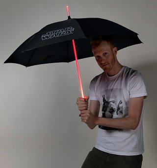 Star Wars Lightsaber Light Up Umbrella Star Wars Lightsaber Light Up Umbrella