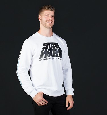 Star Wars Lightsaber Print Sweater from Cakeworthy Star Wars Lightsaber Print Sweater from Cakeworthy