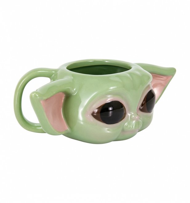 Star Wars Mandalorian Baby Yoda The Child Shaped Mug Star Wars Mandalorian Baby Yoda The Child Shaped Mug