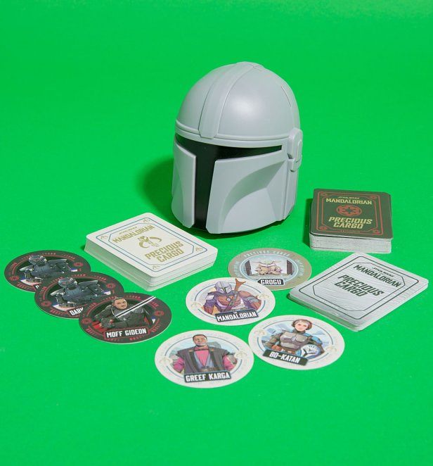 Star Wars Mandalorian Precious Cargo Card Game in Tin