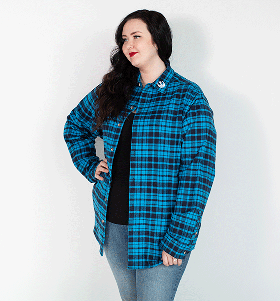Star Wars May The Force Be With You Flannel Shirt from Cakeworthy