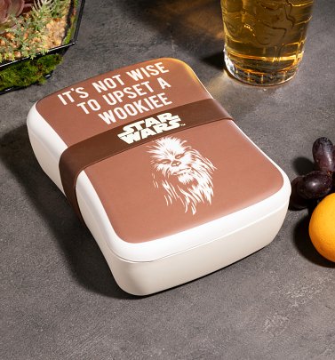 Star Wars Not Wise To Upset A Wookiee Bamboo Lunch Box Star Wars Not Wise To Upset A Wookiee Bamboo Lunch Box