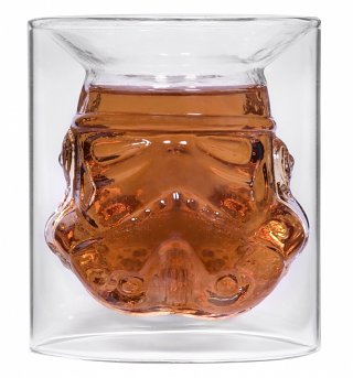 Star Wars Original Stormtrooper Glass Tumbler Star Wars Original Stormtrooper Glass Tumbler