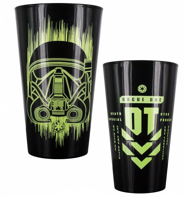 Star Wars Rogue One Death Trooper Colour Change Glass Star Wars Rogue One Death Trooper Colour Change Glass
