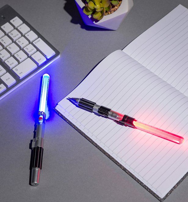 Star Wars Set Of 2 Lightsaber Pens