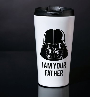 Star Wars Stainless Steel Darth Vader I Am Your Father Travel Mug Star Wars Stainless Steel Darth Vader I Am Your Father Travel Mug