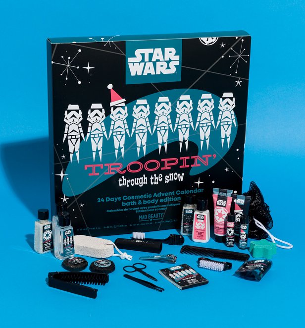 Men's Star Wars Stormtrooper Bath And Body Advent Calendar from Mad Beauty