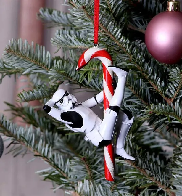 Star Wars Stormtrooper Candy Cane Hanging Decoration