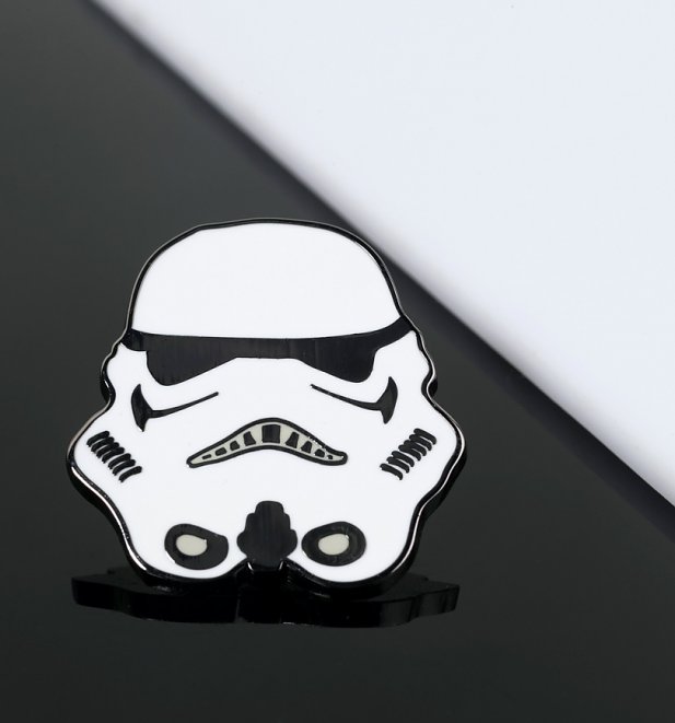 Star Wars Stormtrooper Enamel Pin Badge Star Wars Stormtrooper Enamel Pin Badge