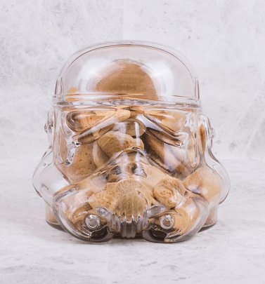 Star Wars Stormtrooper Glass Cookie Jar Star Wars Stormtrooper Glass Cookie Jar