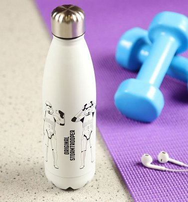 Star Wars Stormtrooper Poses Metal Water Bottle Star Wars Stormtrooper Poses Metal Water Bottle