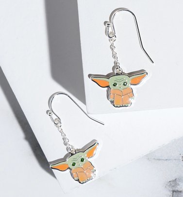 Star Wars The Mandalorian Baby Yoda Drop Earrings Star Wars The Mandalorian Baby Yoda Drop Earrings