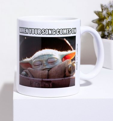 Star Wars The Mandalorian Baby Yoda Song Mug Star Wars The Mandalorian Baby Yoda Song Mug