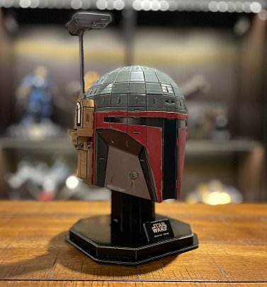 Star Wars The Mandalorian Boba Fett Helmet 3D Model Kit