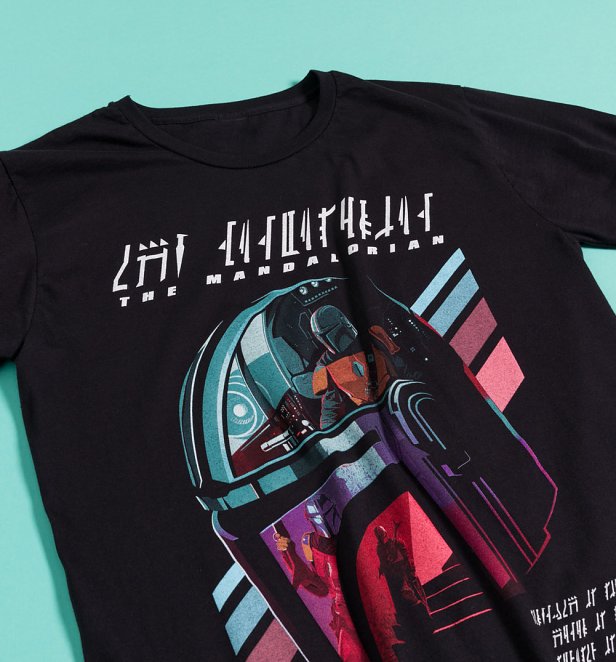 Star Wars The Mandalorian Bounty Hunter Helmet T-Shirt