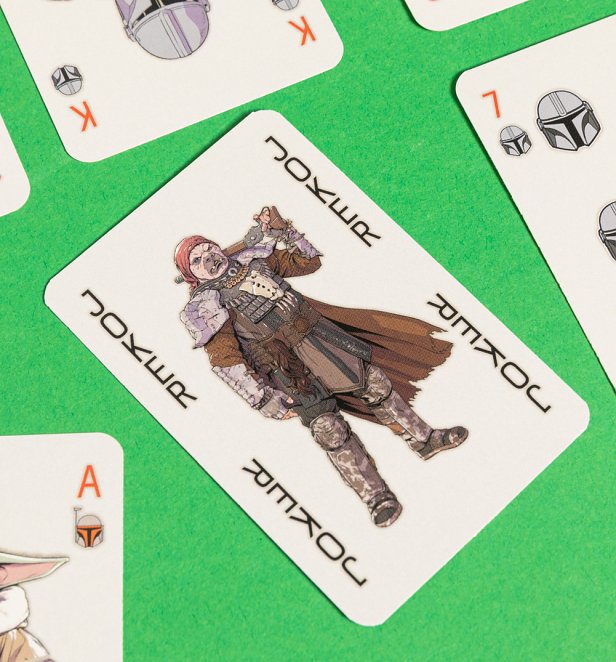 Star Wars The Mandalorian Playing Cards