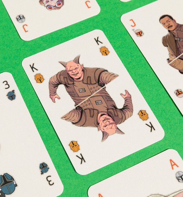 Star Wars The Mandalorian Playing Cards