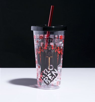Star Wars The Rise Of Skywalker Kylo Ren Water Cup With Straw Star Wars The Rise Of Skywalker Kylo Ren Water Cup With Straw