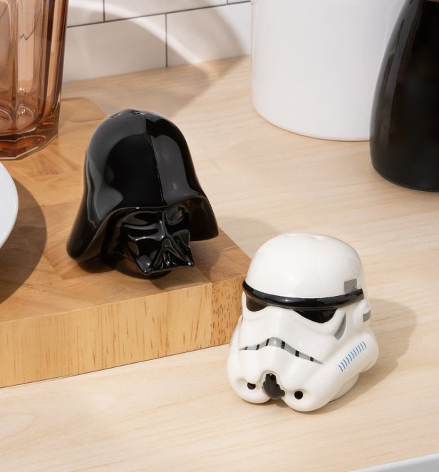 Star Wars Vader And Stormtrooper Salt And Pepper Shakers