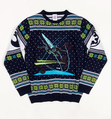 Star Wars X-Wing Battle Of Yavin Knitted Christmas Jumper Star Wars X-Wing Battle Of Yavin Knitted Christmas Jumper