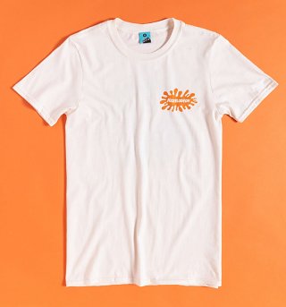 Stars Of Nickelodeon Ecru T-Shirt With Back Print Stars Of Nickelodeon Ecru T-Shirt With Back Print