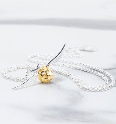 Sterlingsilber Harry Potter goldener Schnatz Halskette Sterlingsilber Harry Potter goldener Schnatz Halskette