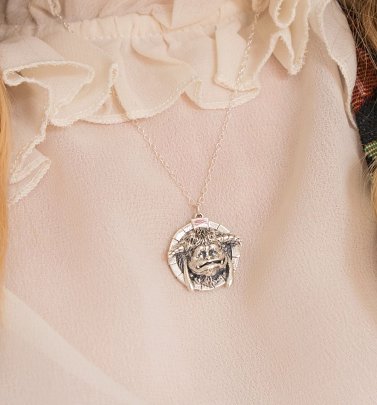 Sterling Silver Labyrinth Ludo Necklace Sterling Silver Labyrinth Ludo Necklace