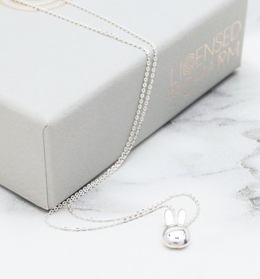 Sterling Silver Miffy Head Necklace Sterling Silver Miffy Head Necklace