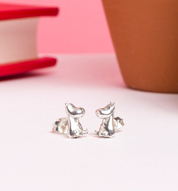 Sterling Silver Moomin Stud Earrings