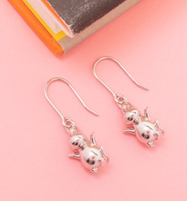 Sterling Silver Moomintroll Moomin Earrings Sterling Silver Moomintroll Moomin Earrings