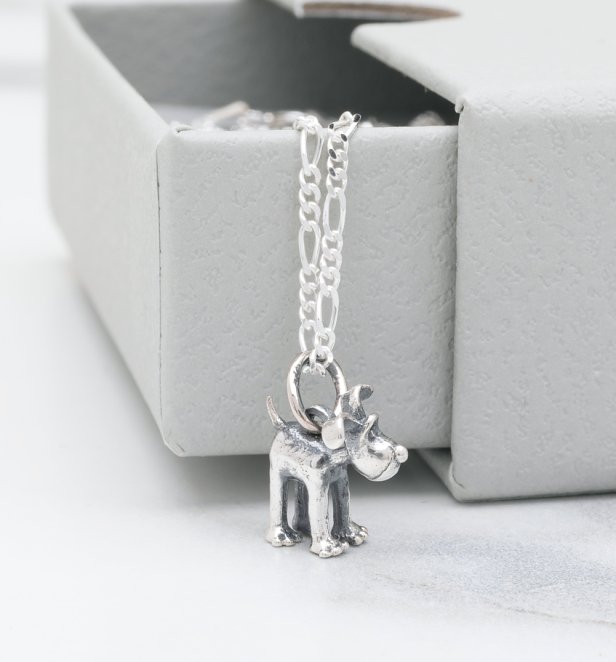 Sterling Silver Wallace And Gromit Gromit Necklace