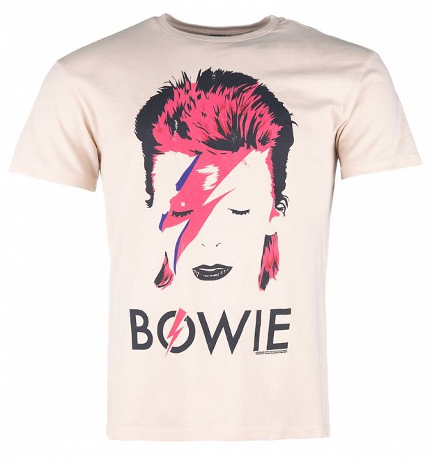 Stone Aladdin Sane David Bowie T-Shirt from Amplified Stone Aladdin Sane David Bowie T-Shirt from Amplified