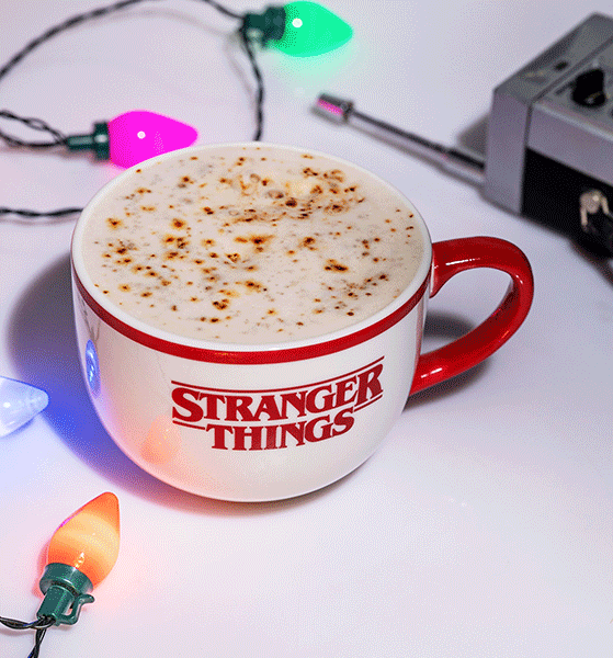 Stranger Things Hidden Demogorgan Coffee Cup Stranger Things Hidden Demogorgan Coffee Cup