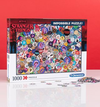 Stranger Things Impossible 1000 Piece Jigsaw Puzzle Stranger Things Impossible 1000 Piece Jigsaw Puzzle
