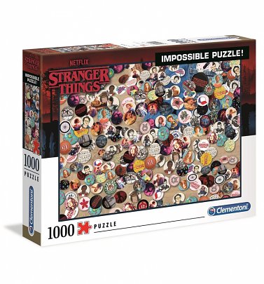 Stranger Things Impossible 1000 Piece Jigsaw Puzzle Stranger Things Impossible 1000 Piece Jigsaw Puzzle