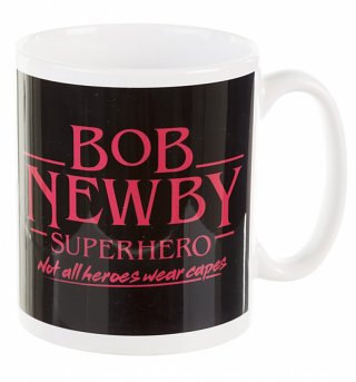 Stranger Things Inspired Bob Newby Superhero Mug Stranger Things Inspired Bob Newby Superhero Mug