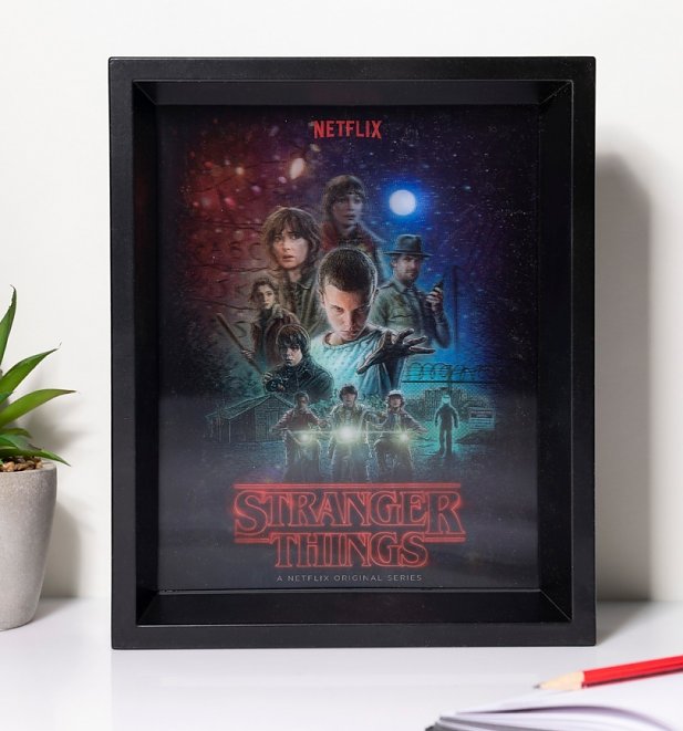 Stranger Things Lenticular Wall Art Stranger Things Lenticular Wall Art