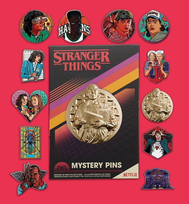 Stranger Things Mystery Pin Badges Stranger Things Mystery Pin Badges