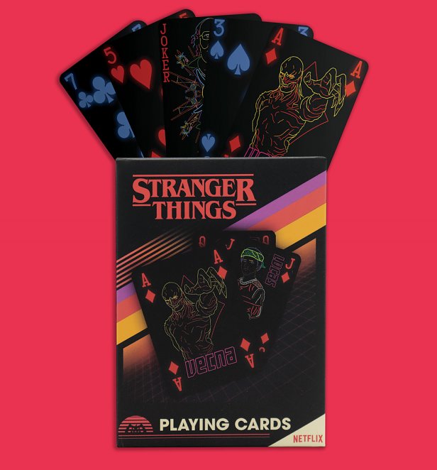 Stranger Things Playing Cards Stranger Things Playing Cards