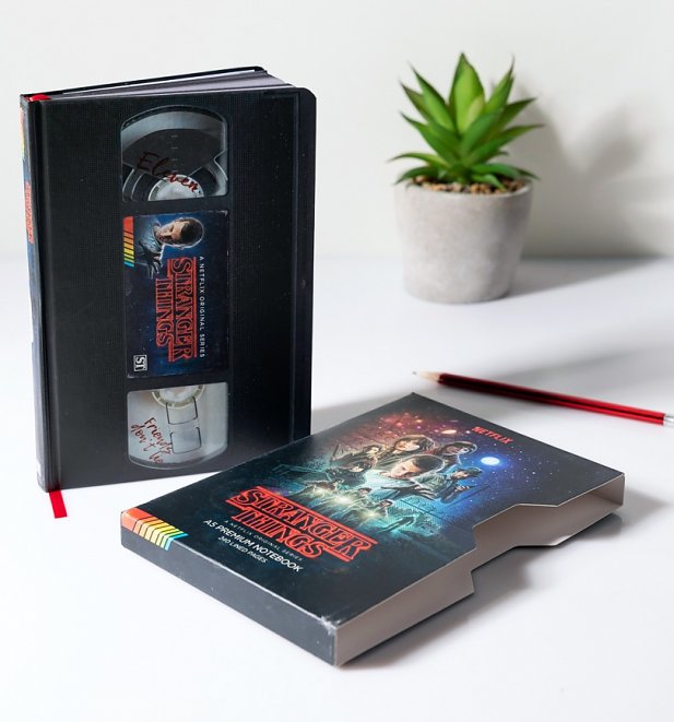 Stranger Things Retro Vhs Notebook