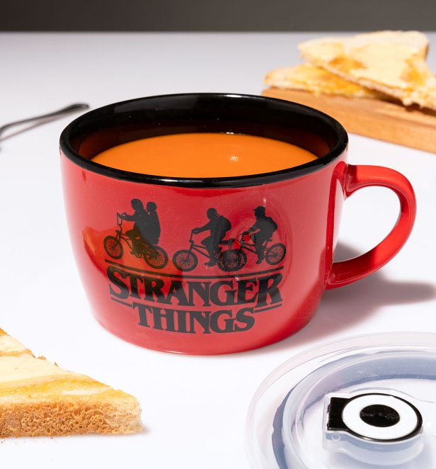 Stranger Things Soup and Snack Mug