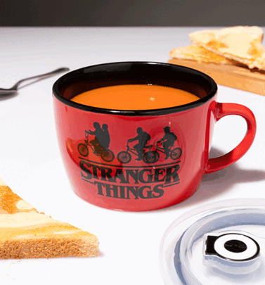 Stranger Things Soup and Snack Mug