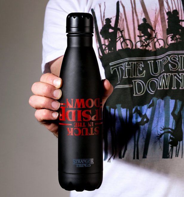 Stranger Things Upside Down Metal Water Bottle