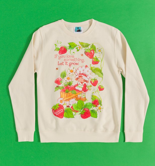 Strawberry Shortcake Let It Grow Vanilla Sweater Strawberry Shortcake Let It Grow Vanilla Sweater